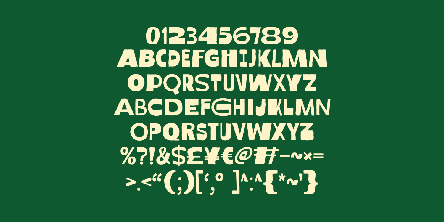 Rogly Font Poster #6