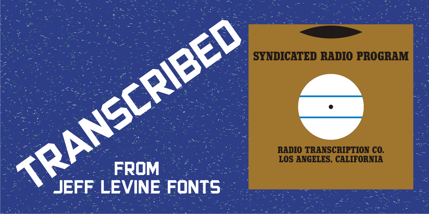 Transcribed Font Family