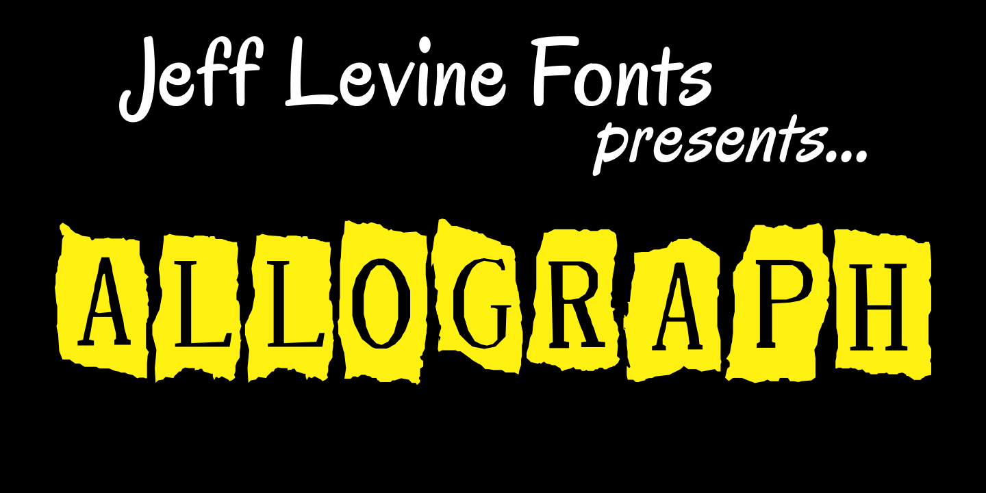 Allograph Font Family