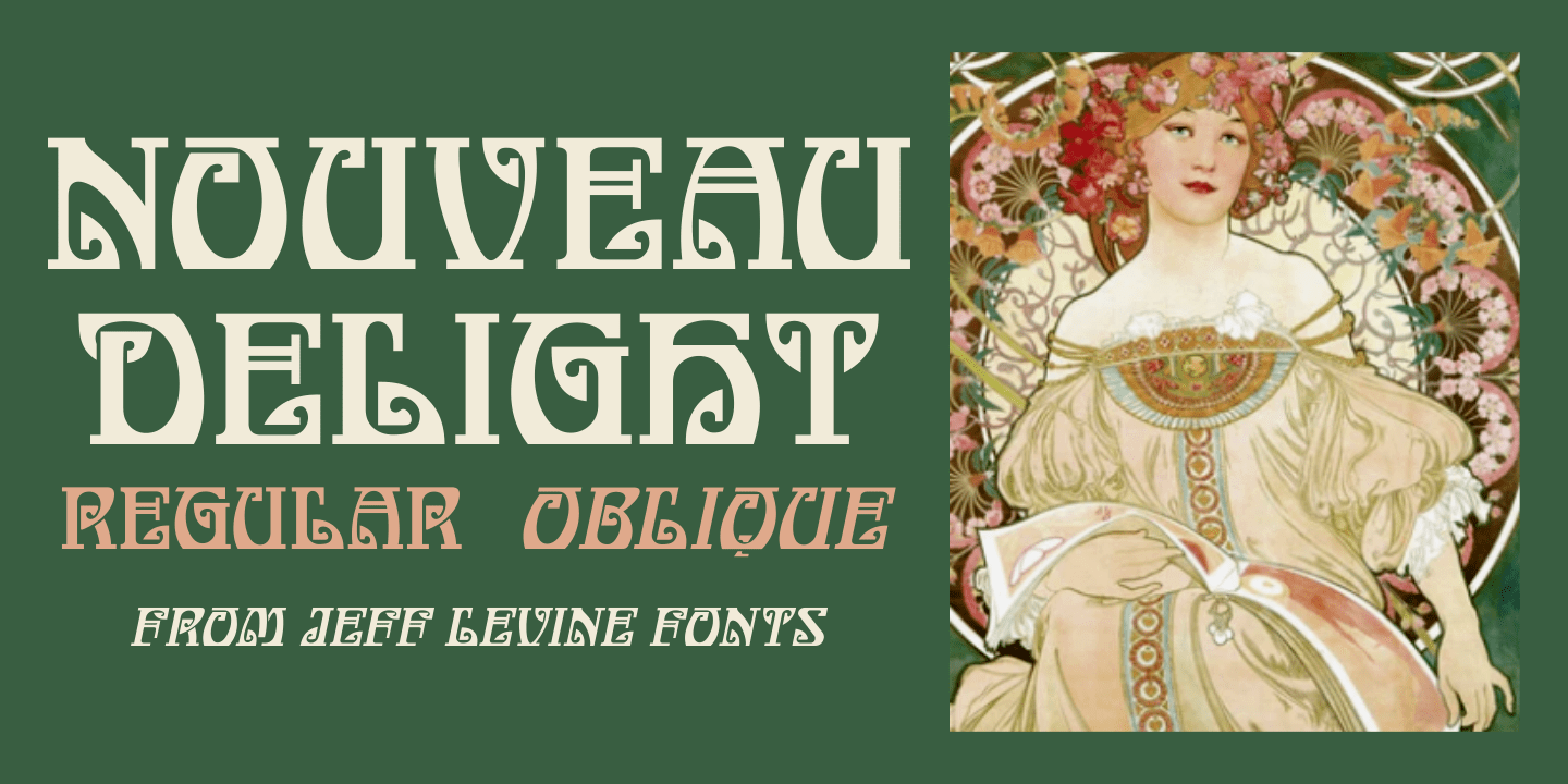 Nouveau Delight Poster