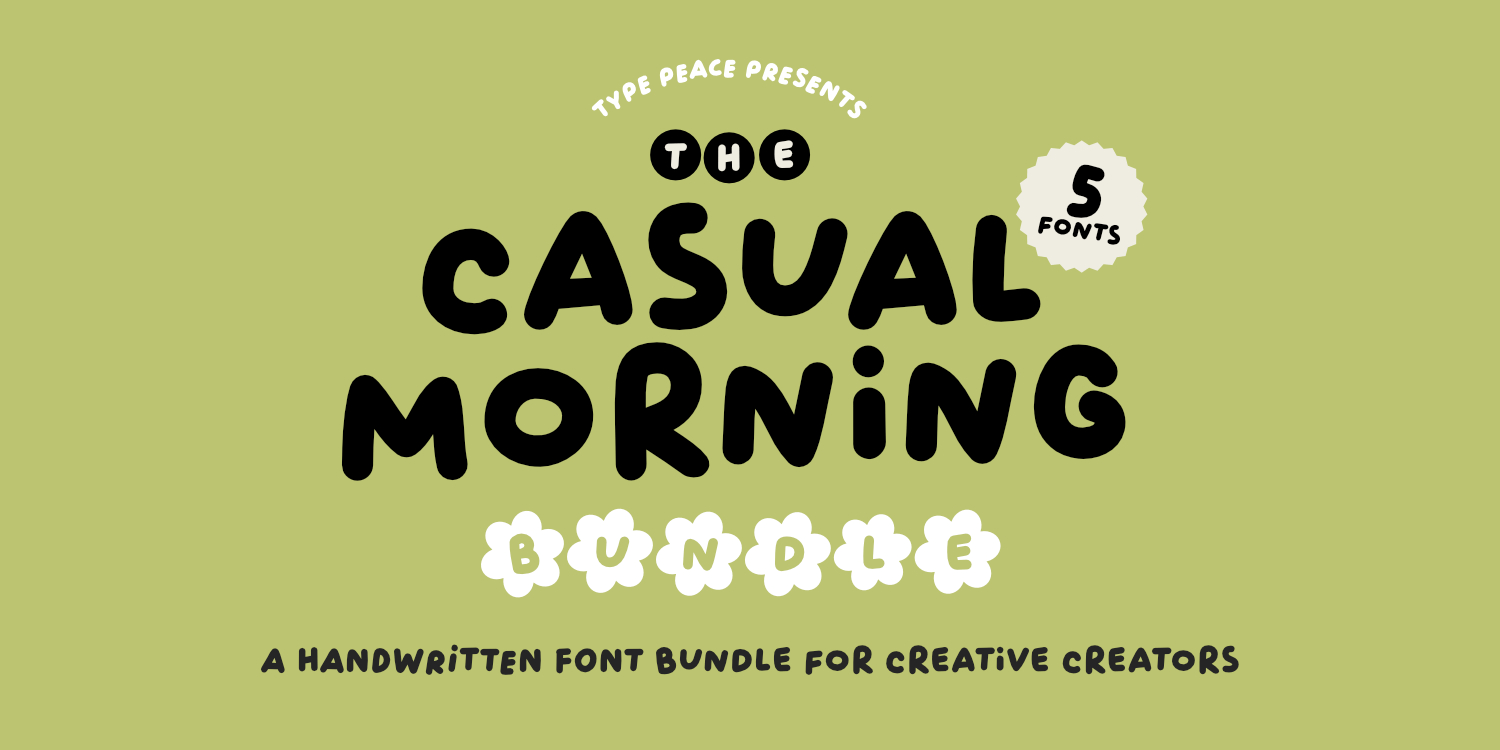 Casual Morning Poster