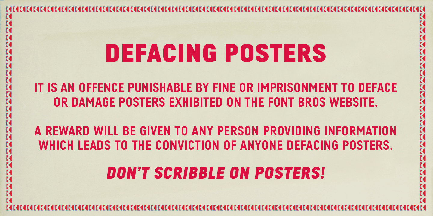 Signage Sans Heavy Bundle Font Poster #1