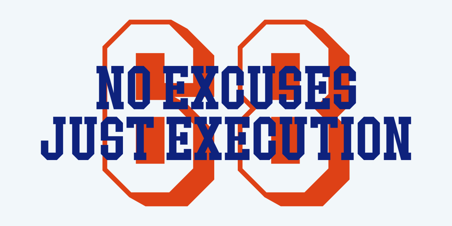 North College Font Poster #1