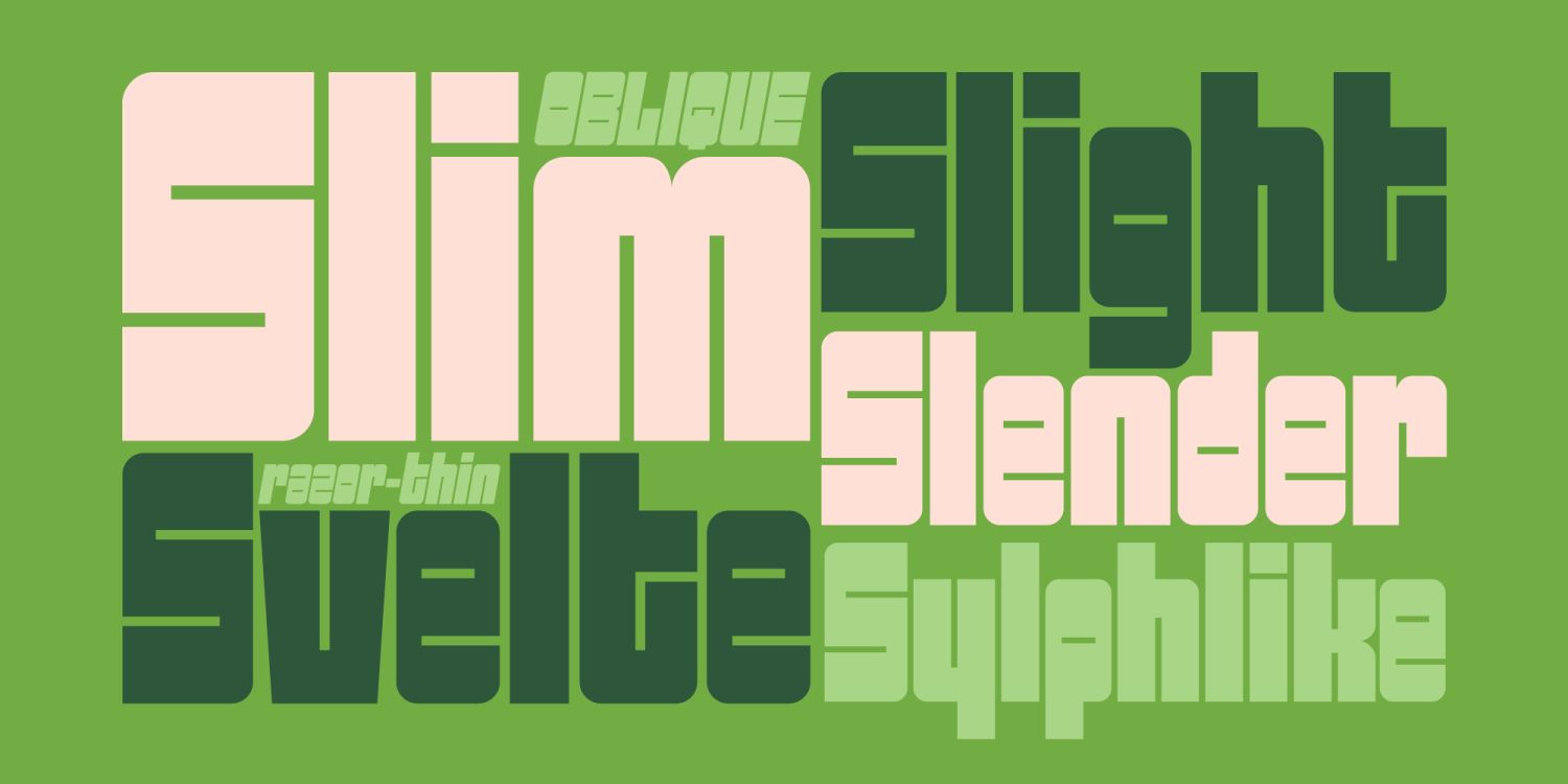 Sackem PB Complete Font Poster #3