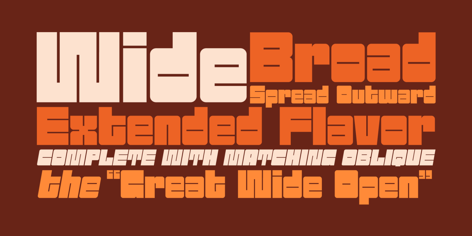 Sackem PB Complete Font Poster #6