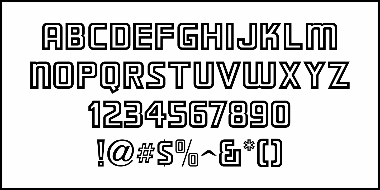 Theater News Font Poster #3