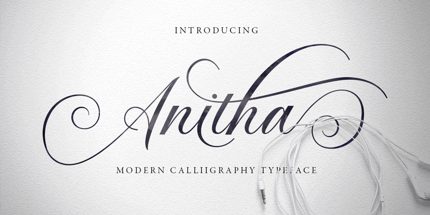 Anitha Font Family