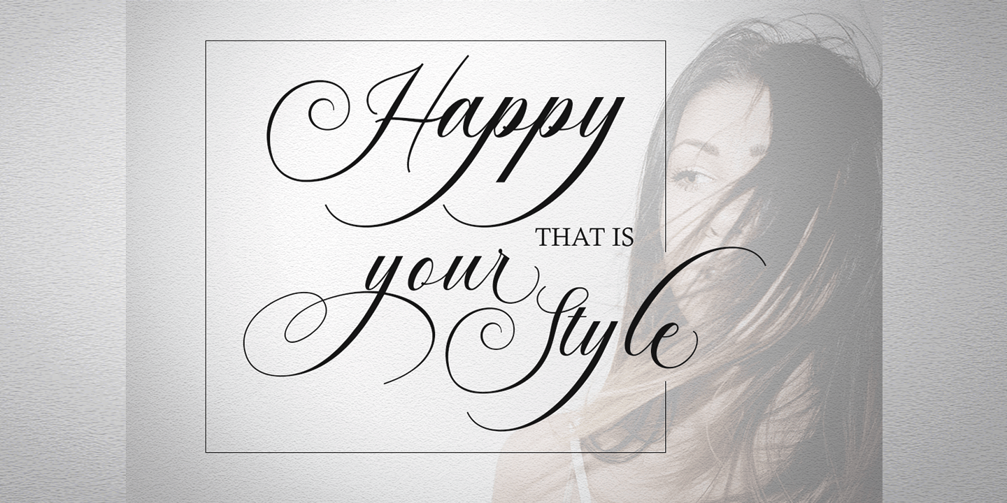 Anitha Font Poster #4