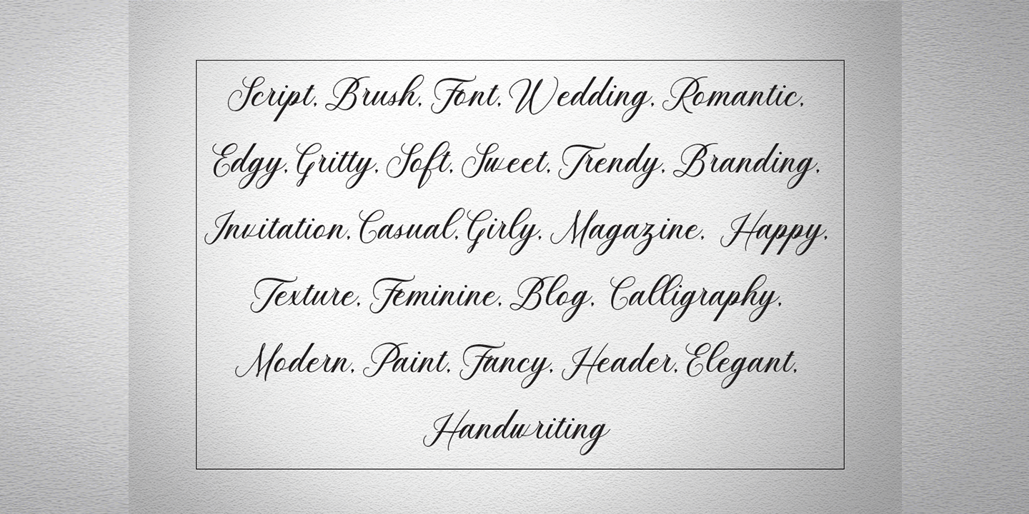 Anitha Font Poster #5