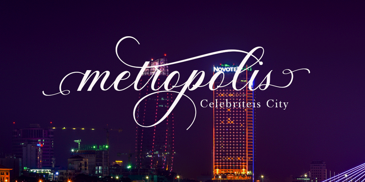 Anitha Font Poster #6
