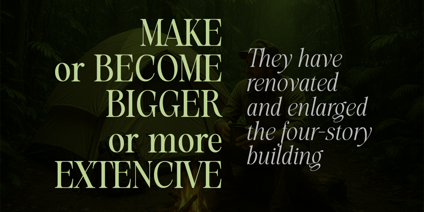 Evolve Early Normal Font Poster #2