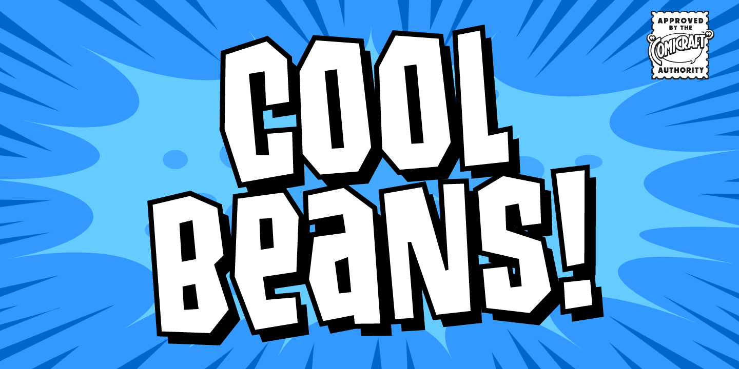 Cool Beans Font Poster #1