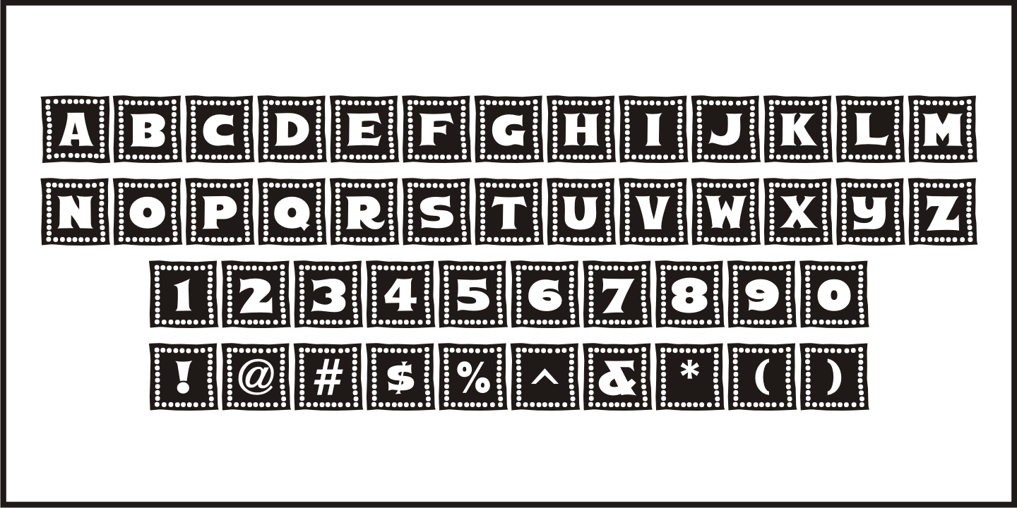 Burlesk Queen Font Poster #3