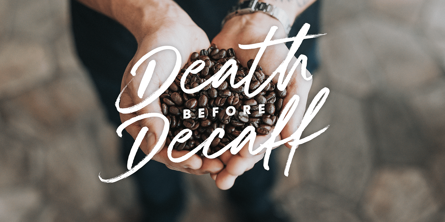 South Coast Font Poster #1