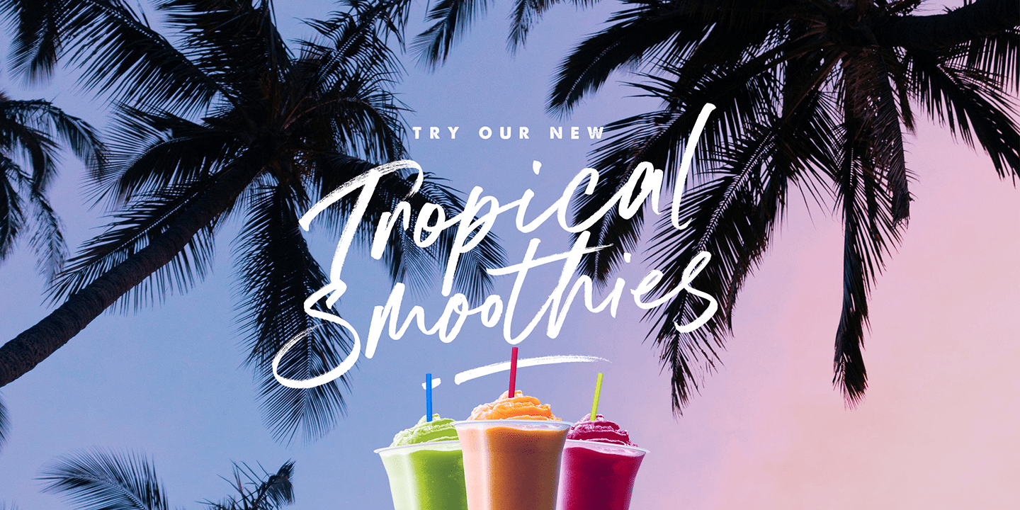 South Coast Font Poster #1