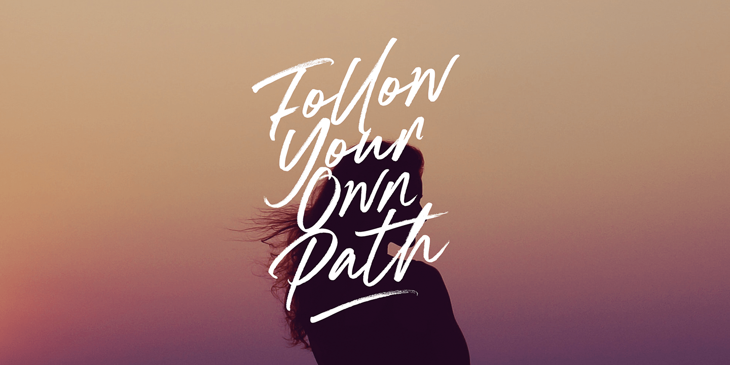 South Coast Font Poster #1