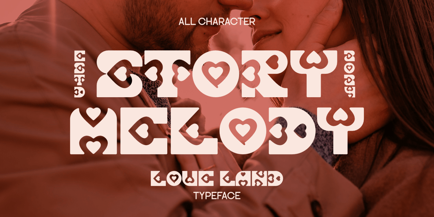 Love Land Font Poster #1