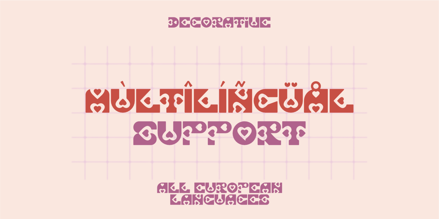 Love Land Font Poster #1