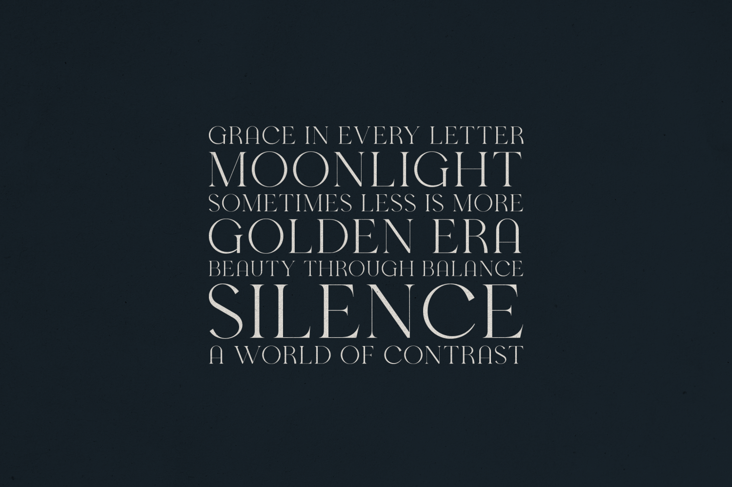 Solora Font Poster #1