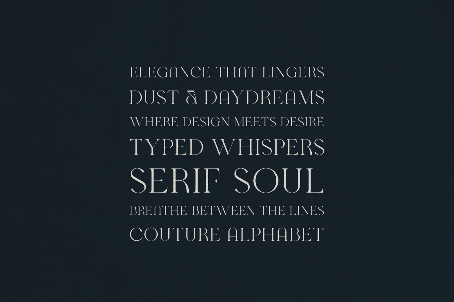 Solora Font Poster #1