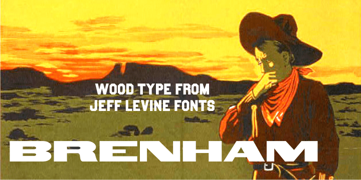 Brenham Font Family Poster