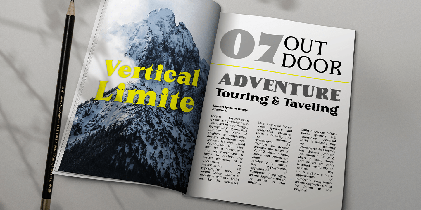 Marston Font Poster #4