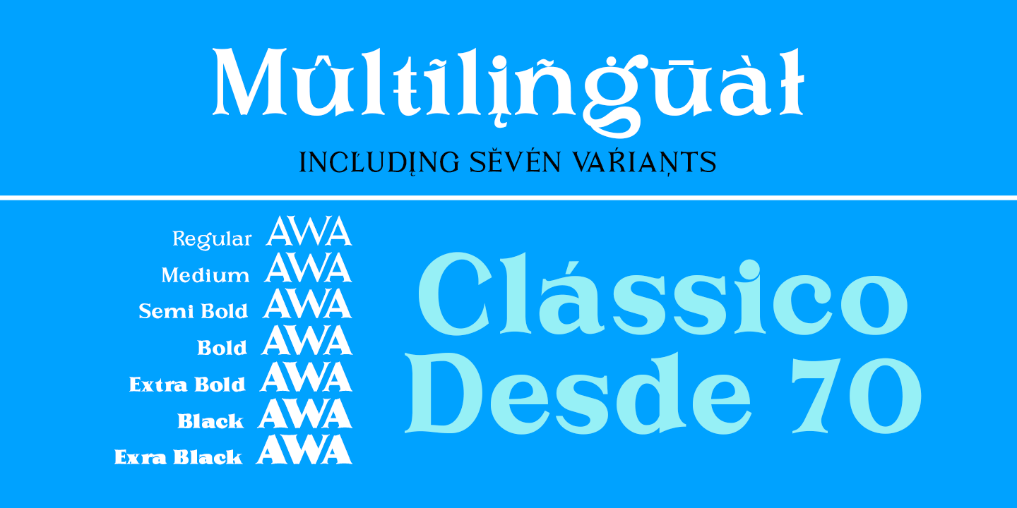 Marston Font Poster #6