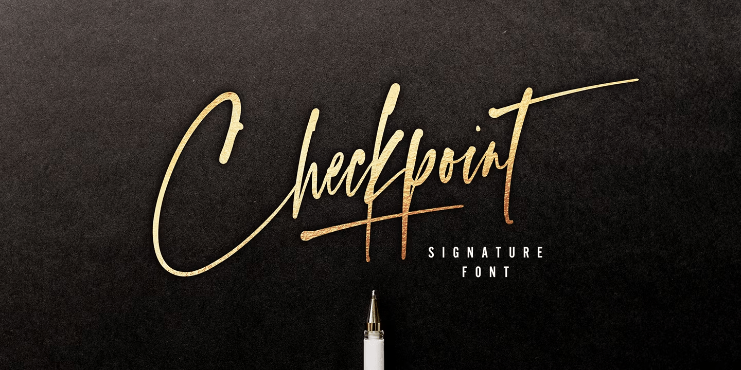 Checkpoint Signature Poster