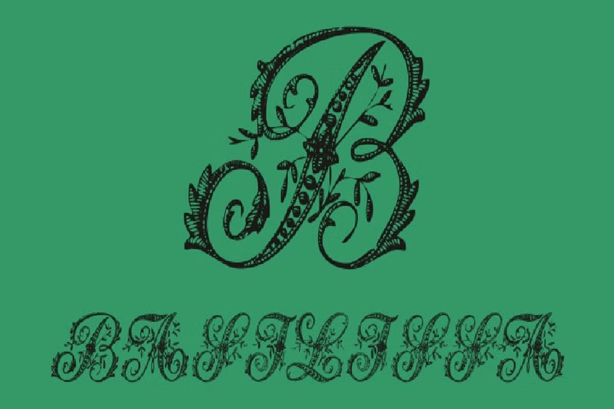 Basilissa Font Family Poster
