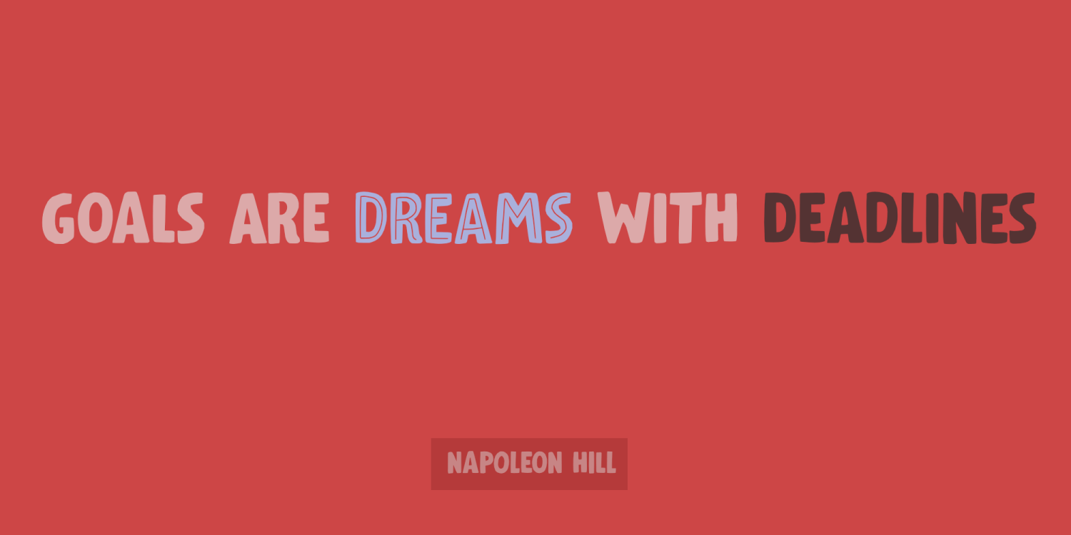 Deadline Panic Font Poster #2