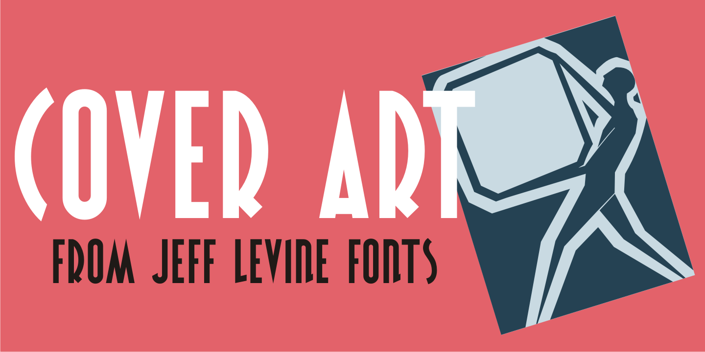 Cover Art Font Family Poster