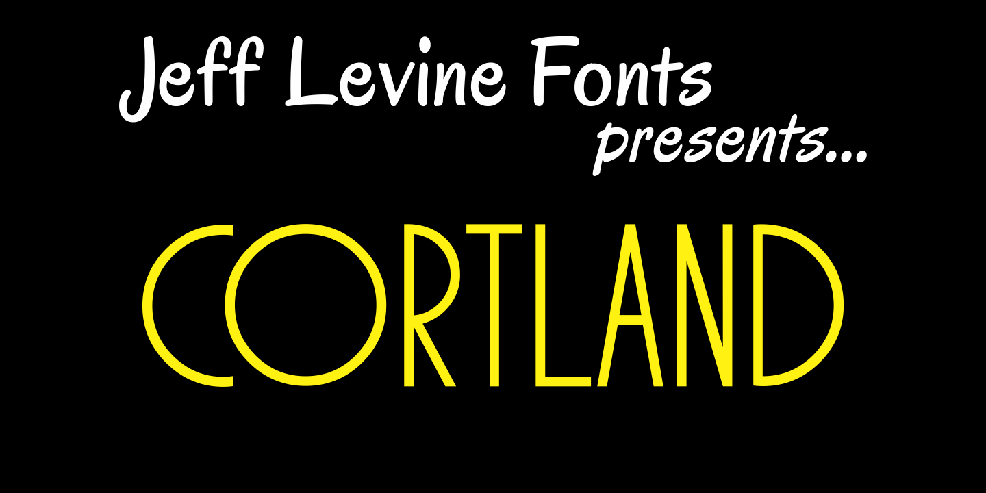 Cortland Font Family