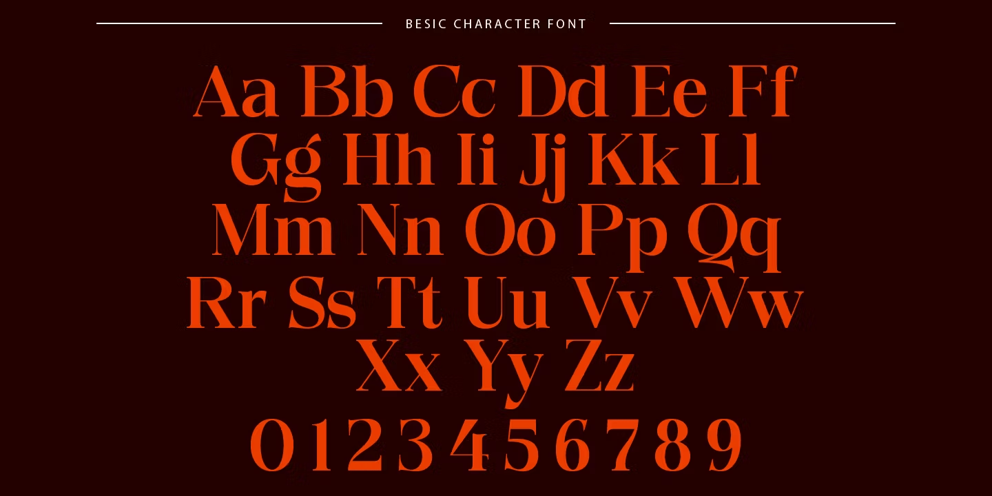 Quarter Theory Font Poster #8