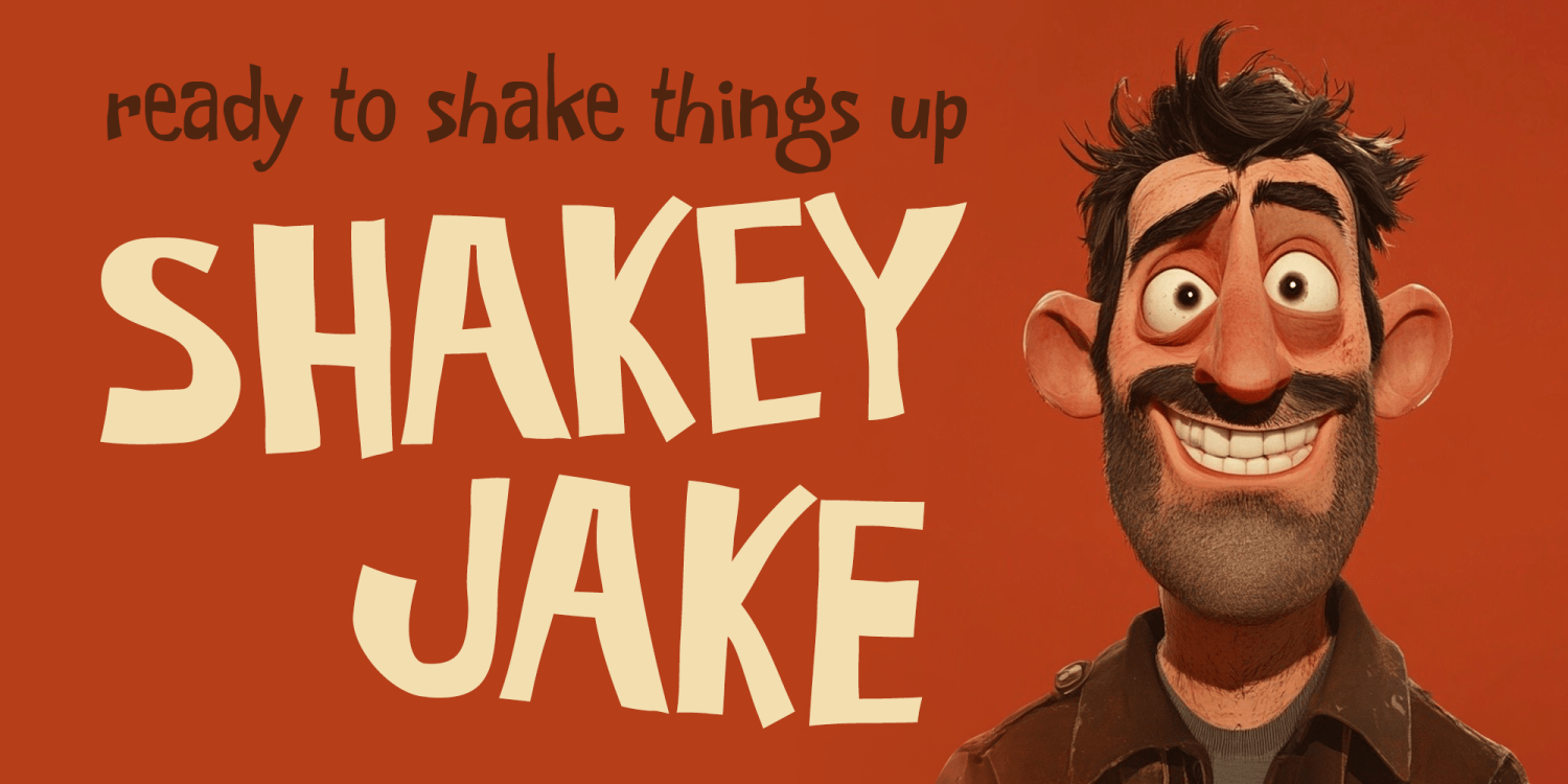 Shakey Jake Font Family