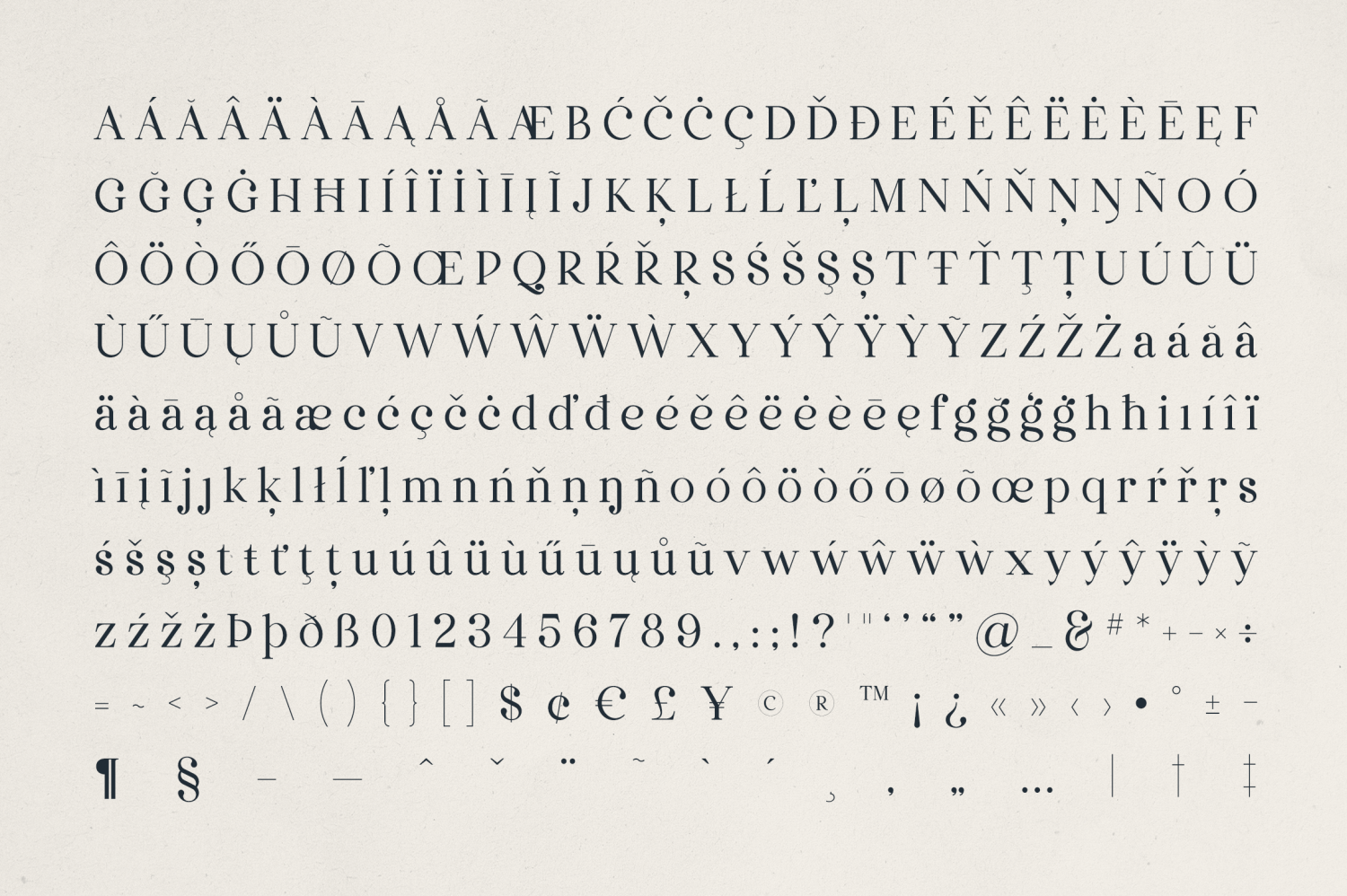 Dentra Font Poster #1