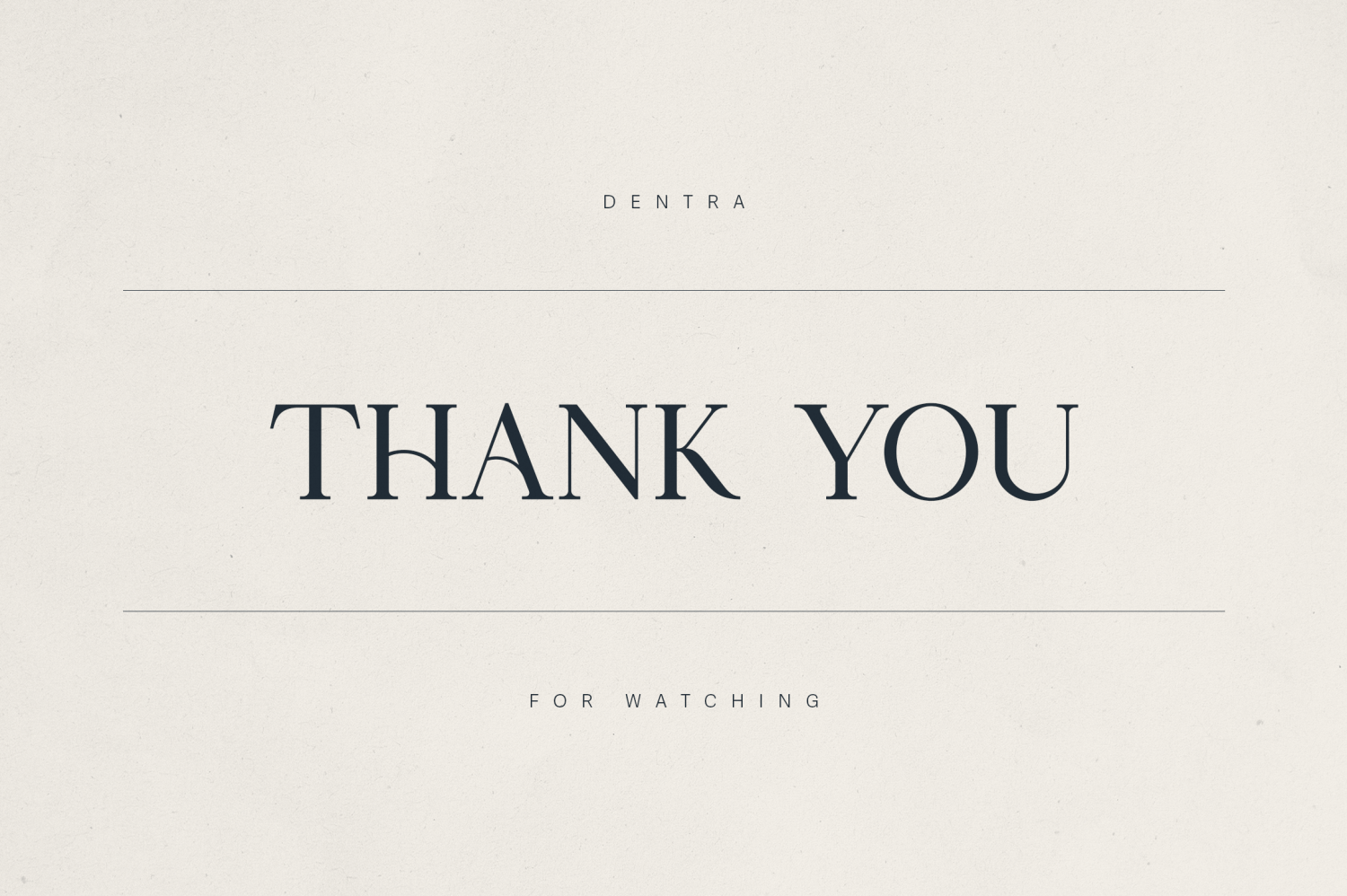 Dentra Font Poster #1