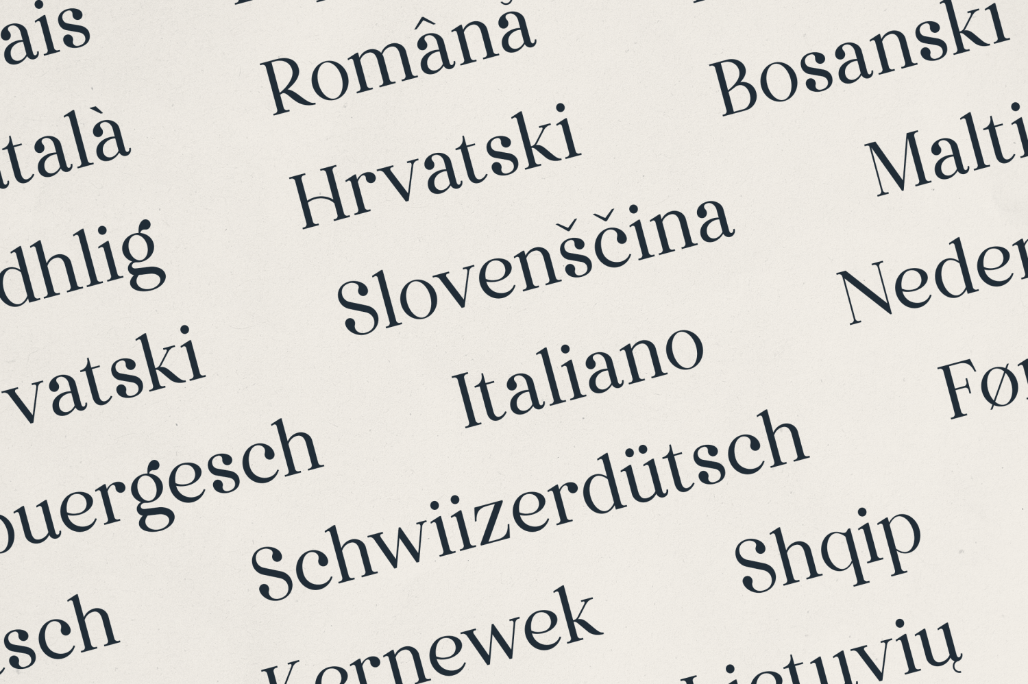 Dentra Font Poster #1