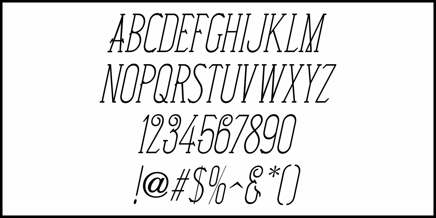 Summerville Font Poster #5