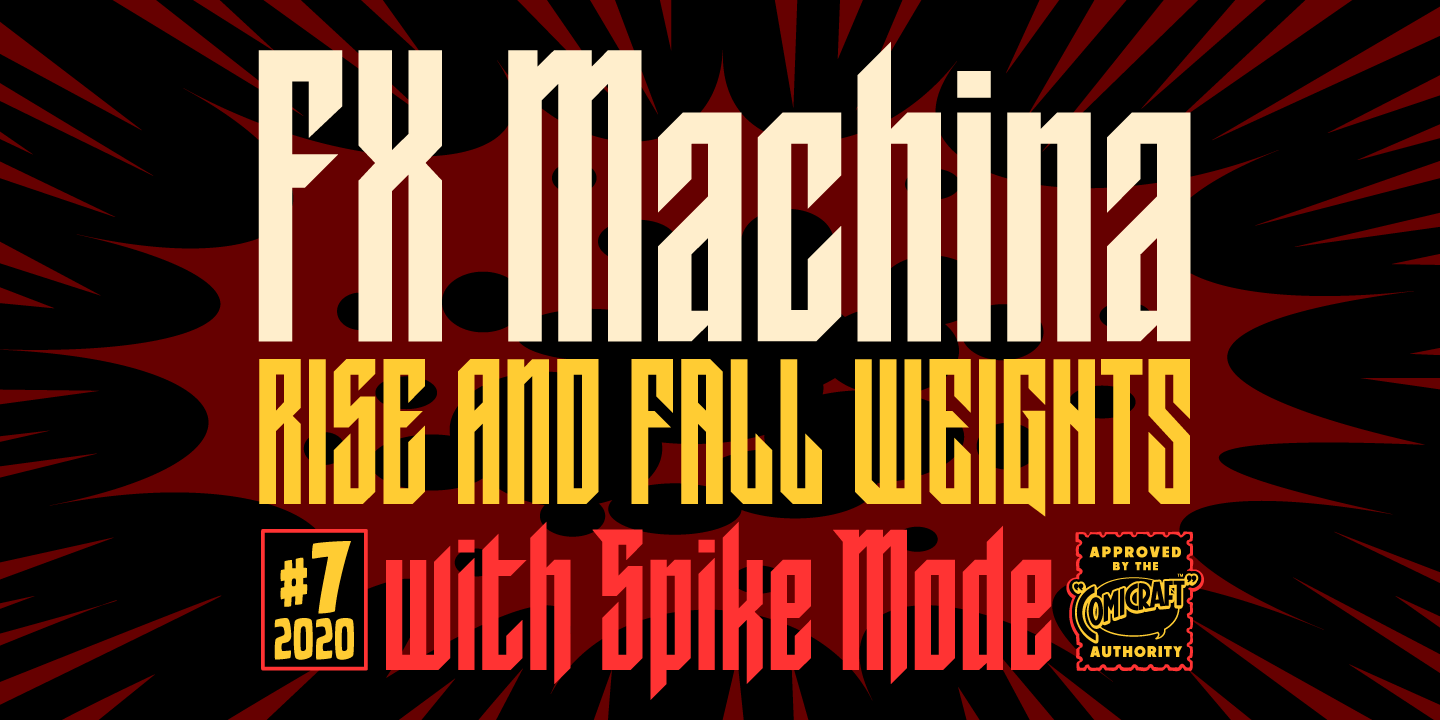 FXMachina Font Poster #1