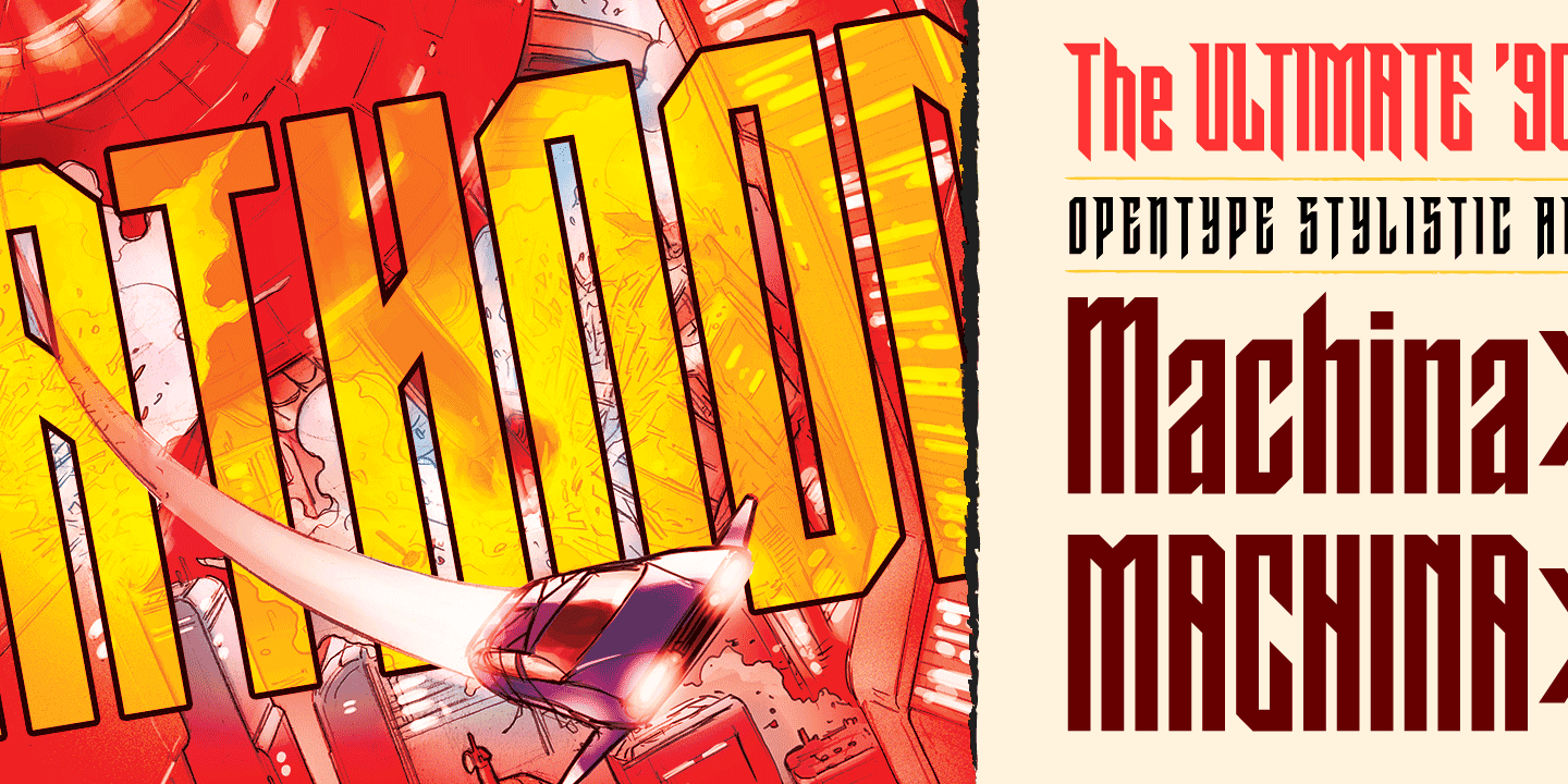 FXMachina Font Poster #1