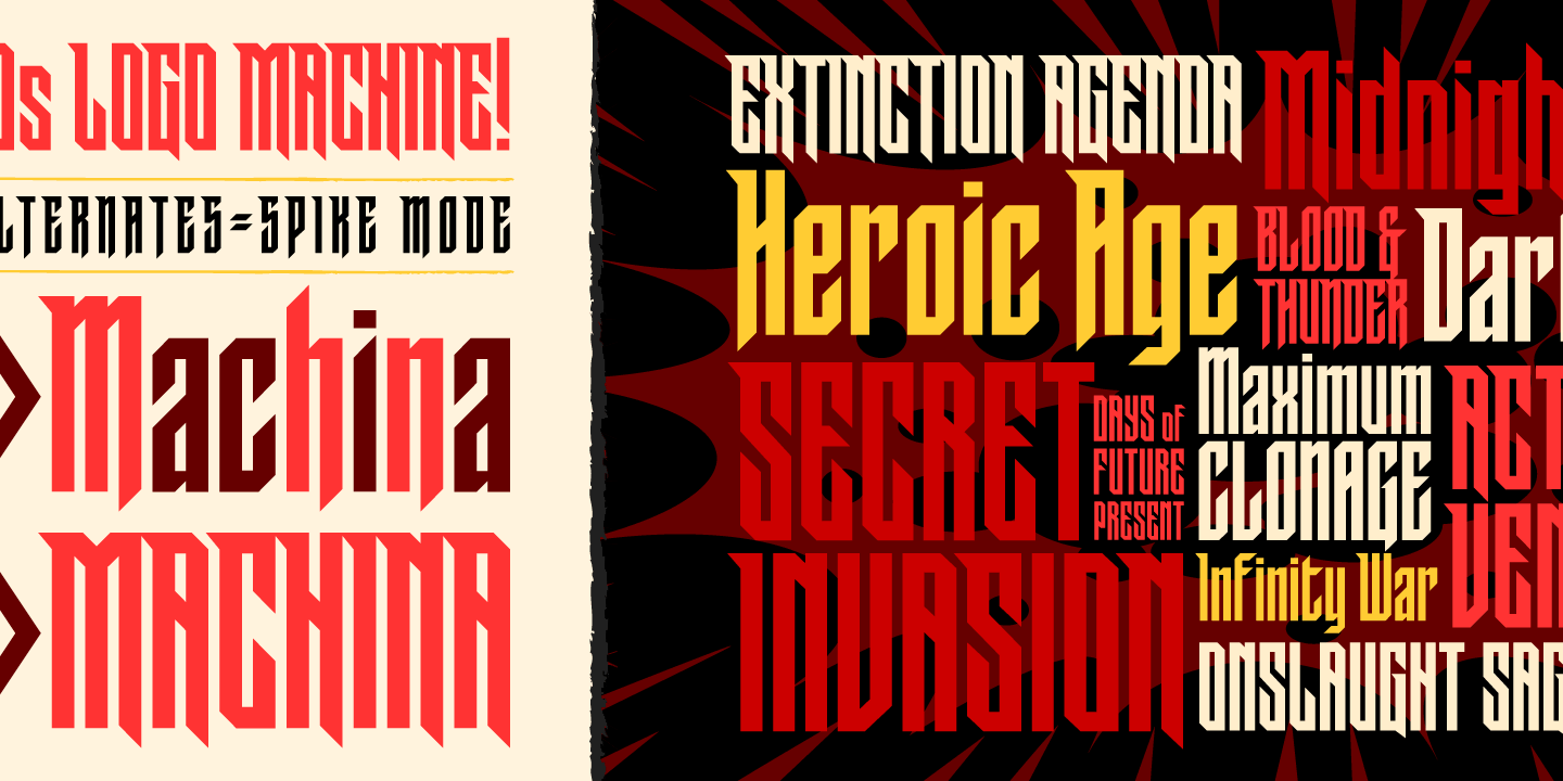 FXMachina Font Poster #1