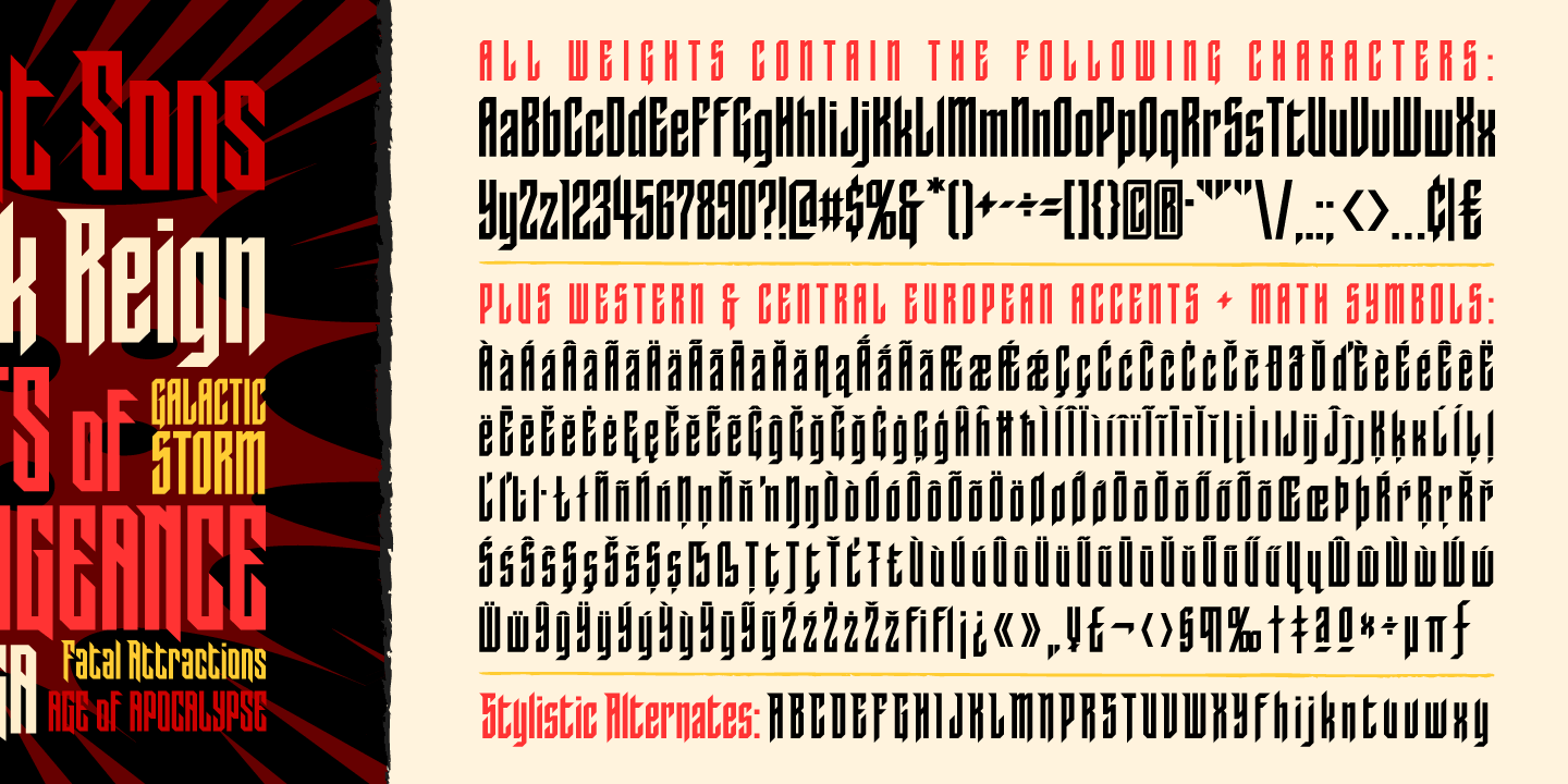FXMachina Font Poster #1