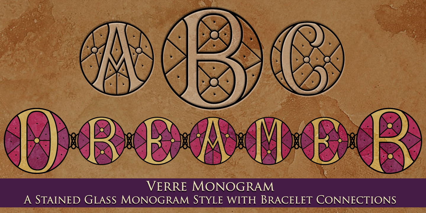 MFC Verre Monogram Font Family by Monogram Fonts Co | Font Bros