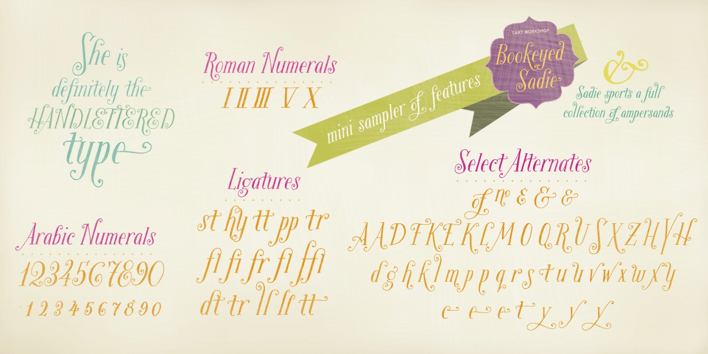 Bookeyed Sadie Regular Font Poster #1