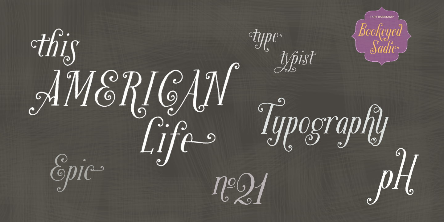 Bookeyed Sadie Regular Font Poster #1