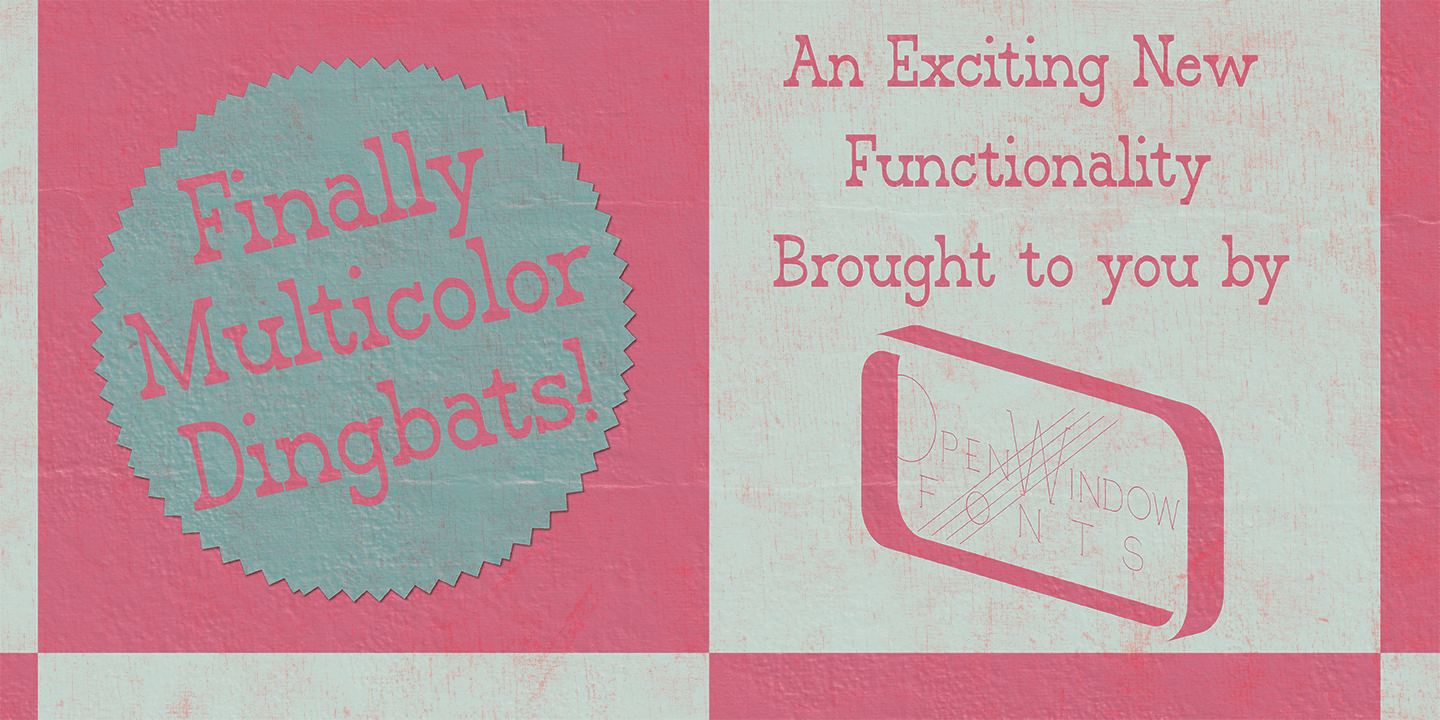 Cowboy Stories Drawings Font Poster #1