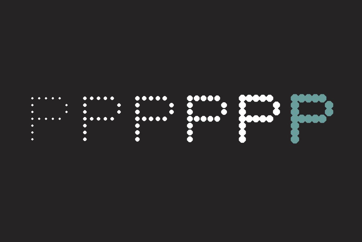YWFT 6x7oct Extra Light Font Poster #1