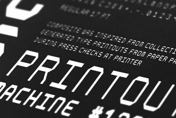 YWFT Composite Light Font Poster #1