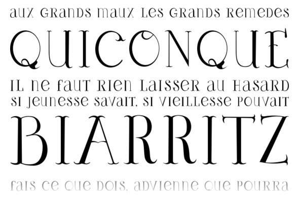 YWFT Victoria Font Poster #3