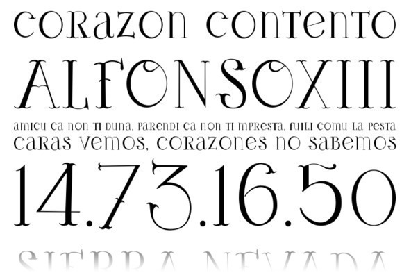 YWFT Victoria Font Poster #6